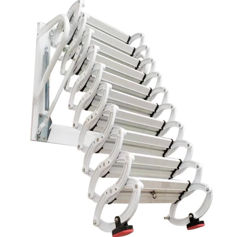 Wall Mounted Aluminum Ladder System for Outdoor Use