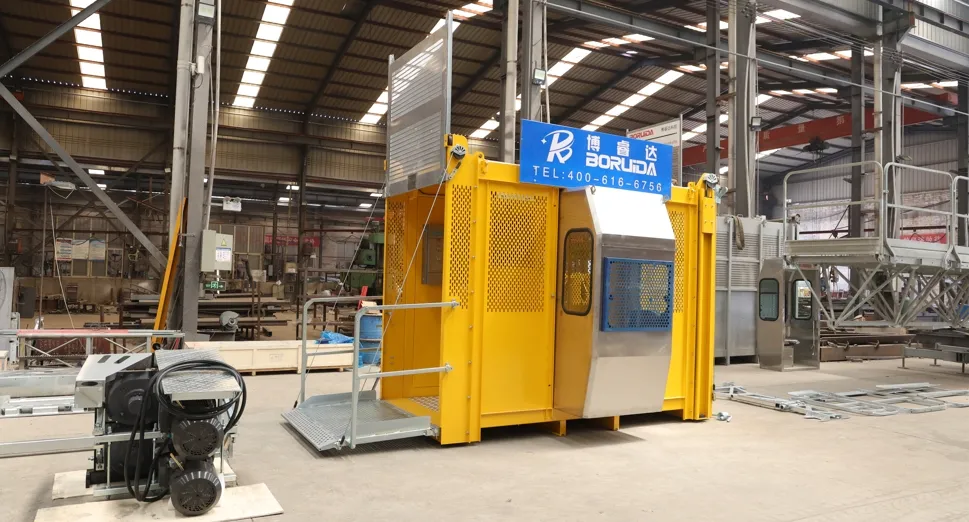 Construction Hoist View