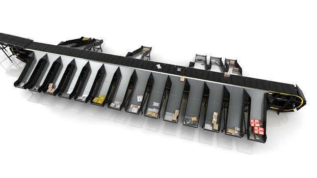 Customize OEM ODM Smart Space-Saving Efficient Logistics Parcel Sorter Linear Cross-Belt Weight Sorting Conveyor