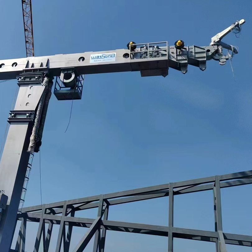 Telescopic Boom / Trust Worthy Building Maintenance System for Window Clean Maintenance/Customized Bmu