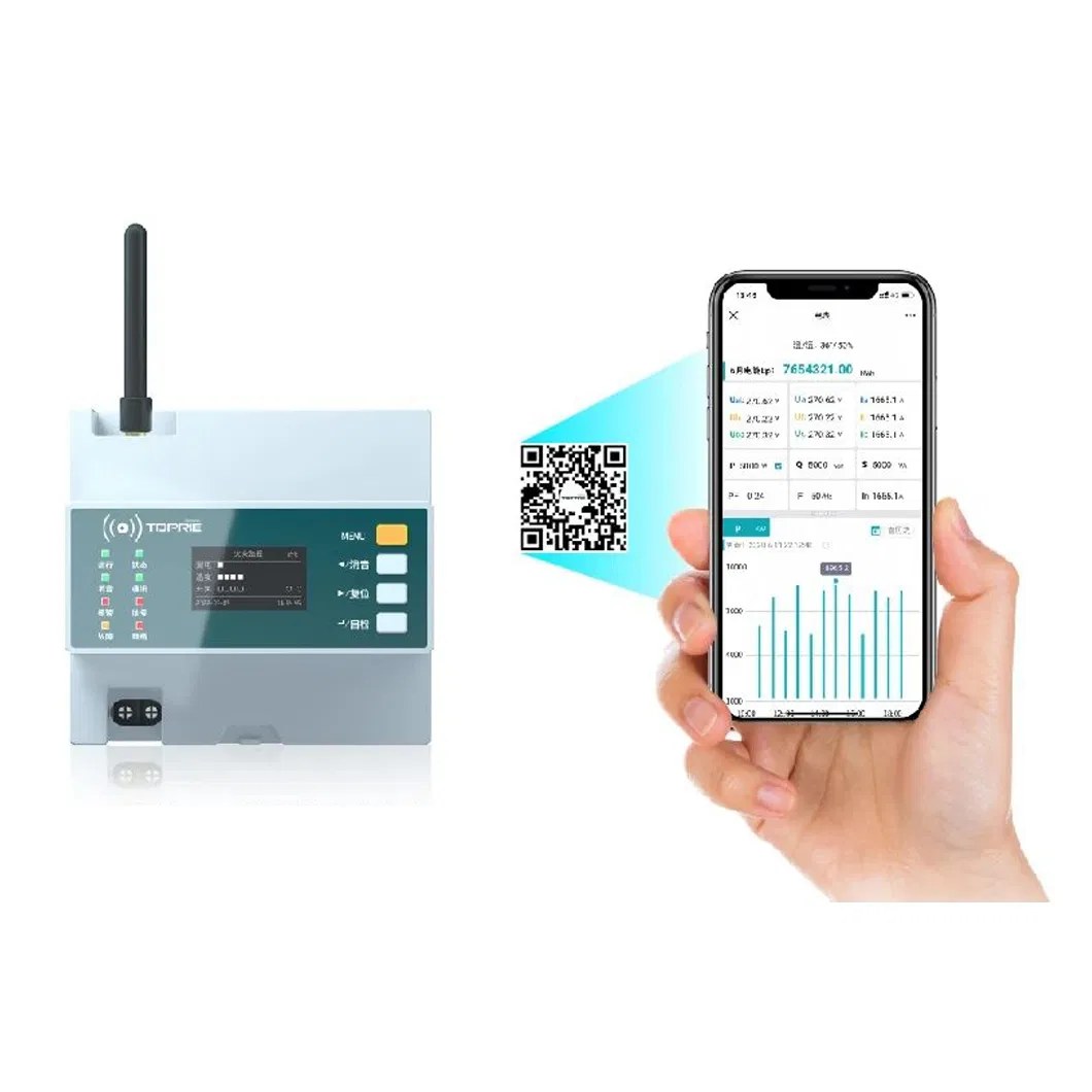 Energy Consumption System- Temperature, Speed Sensor Power Electric Meter for Smart Factory