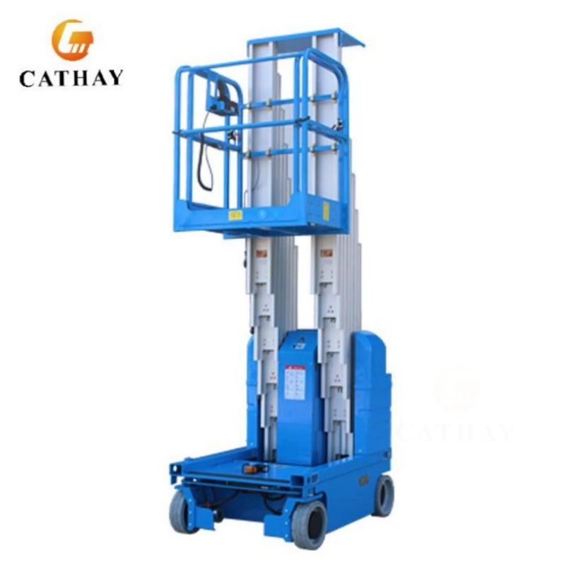Electric Mobile Elevated Work Platform with Hydraulic Vertical Mast System