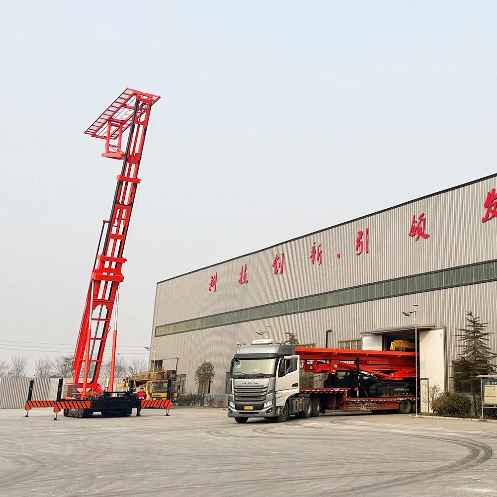 Selling Crawler Hydraulic Lifting Platform Equipment Is Suitable for High-Altitude Steel Structure Construction