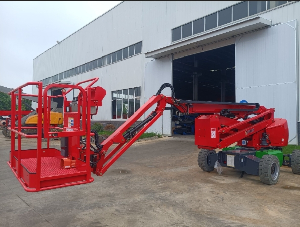 Tb16ejn Aerial Work Platform Telescopic Boom Lifts for Indoor Warehouse Maintenance