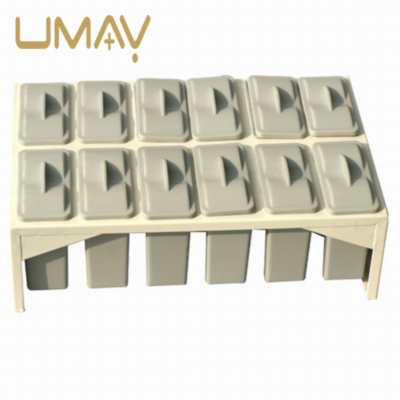 Reusable Glassware Staining Equipment for Laboratory Histology Applications Stain Jar