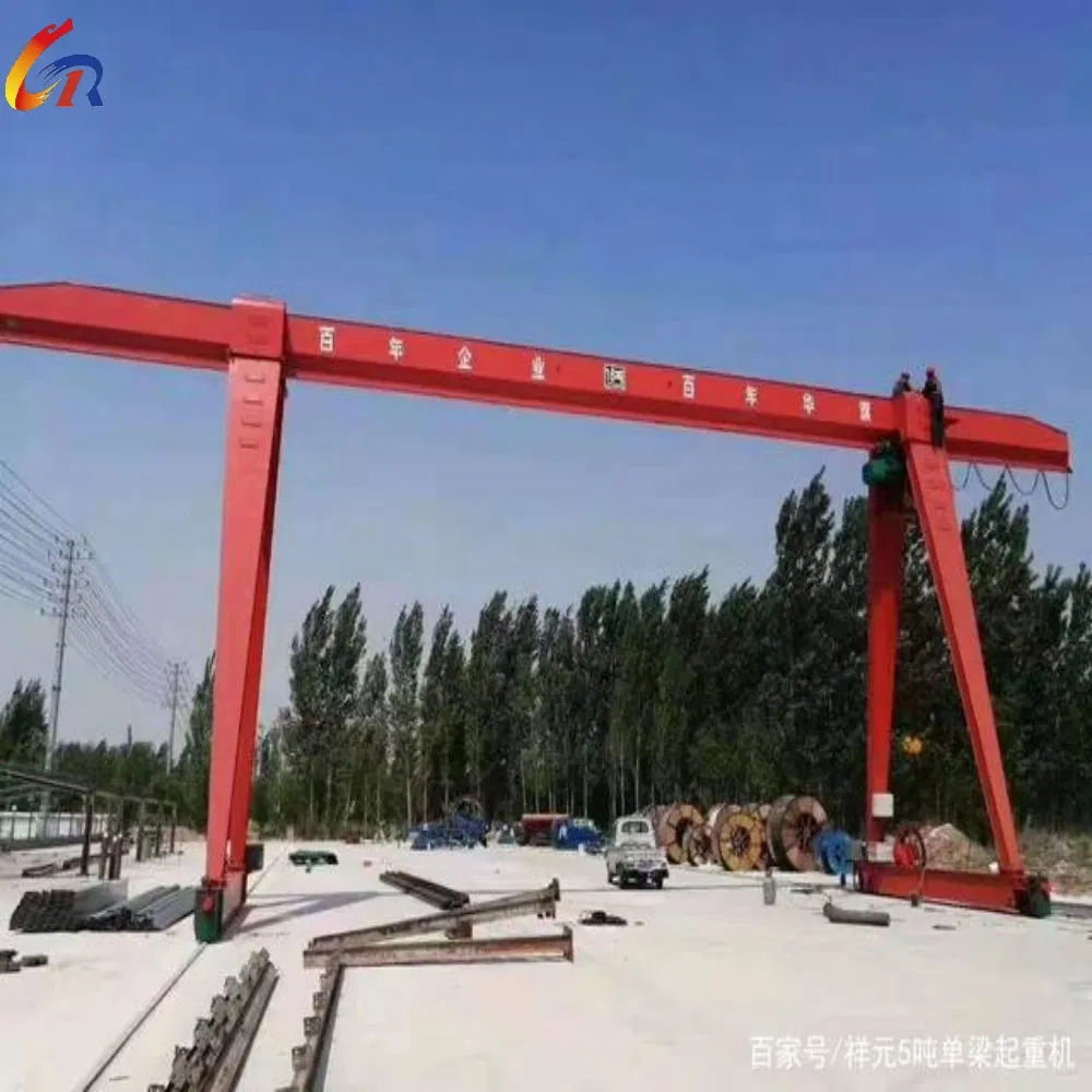 Gantry Crane for Construction Site and Manufacturing Plant Lifting Applications Applications