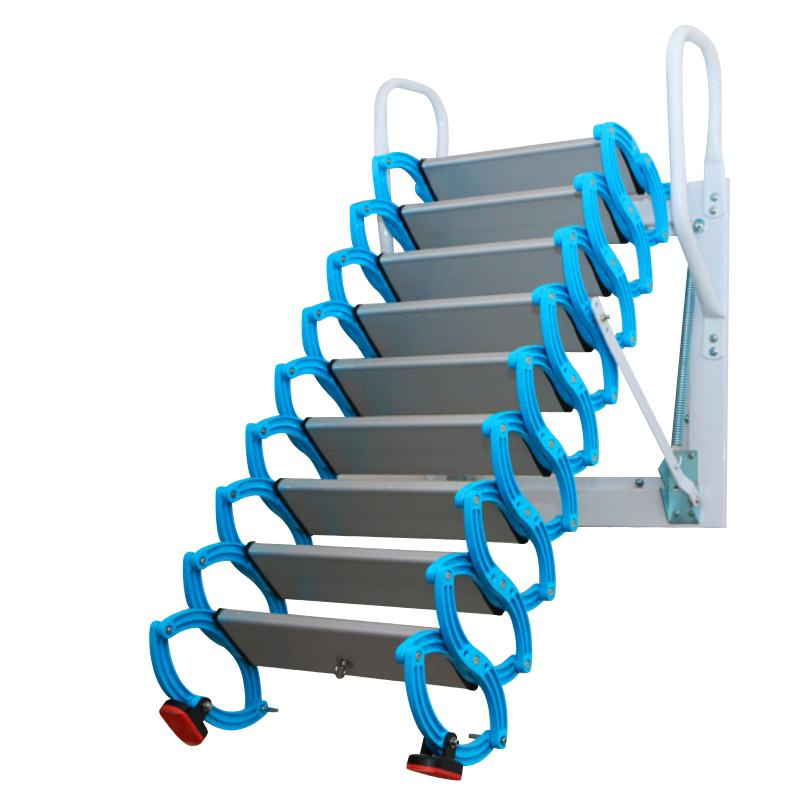 Wall Mounted Aluminum Ladder System for Outdoor Use
