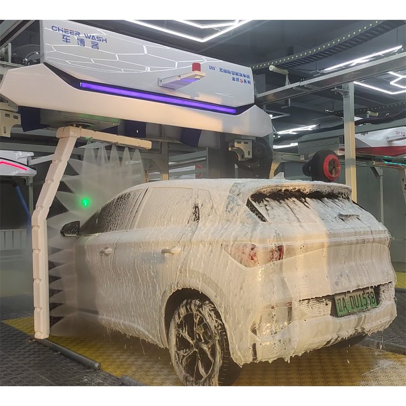 Labor-Free Ai-Powered Car Wash System High-Speed Foam Wash Machine