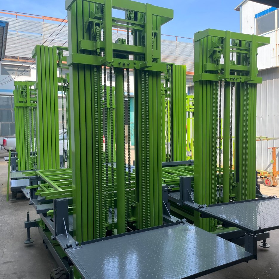 Durable Electric Hydraulic Masonry Lifting Platform for Construction Site Use