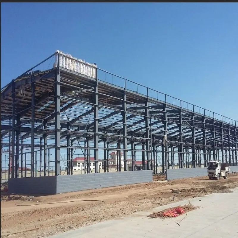 Customizable Light Steel Frame Prefab Industrial Hangar Solutions