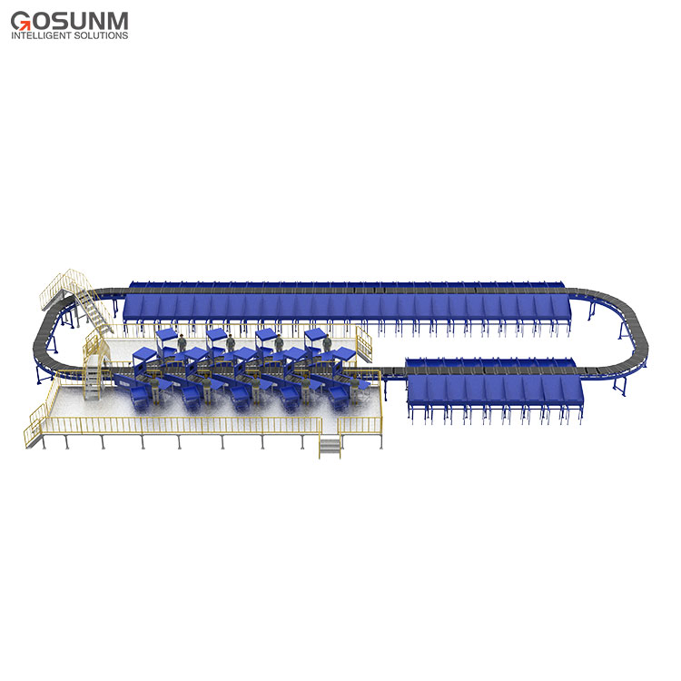 Gosunm Crossbelt Sorting Machine - Enhance Productivity in Your Facility