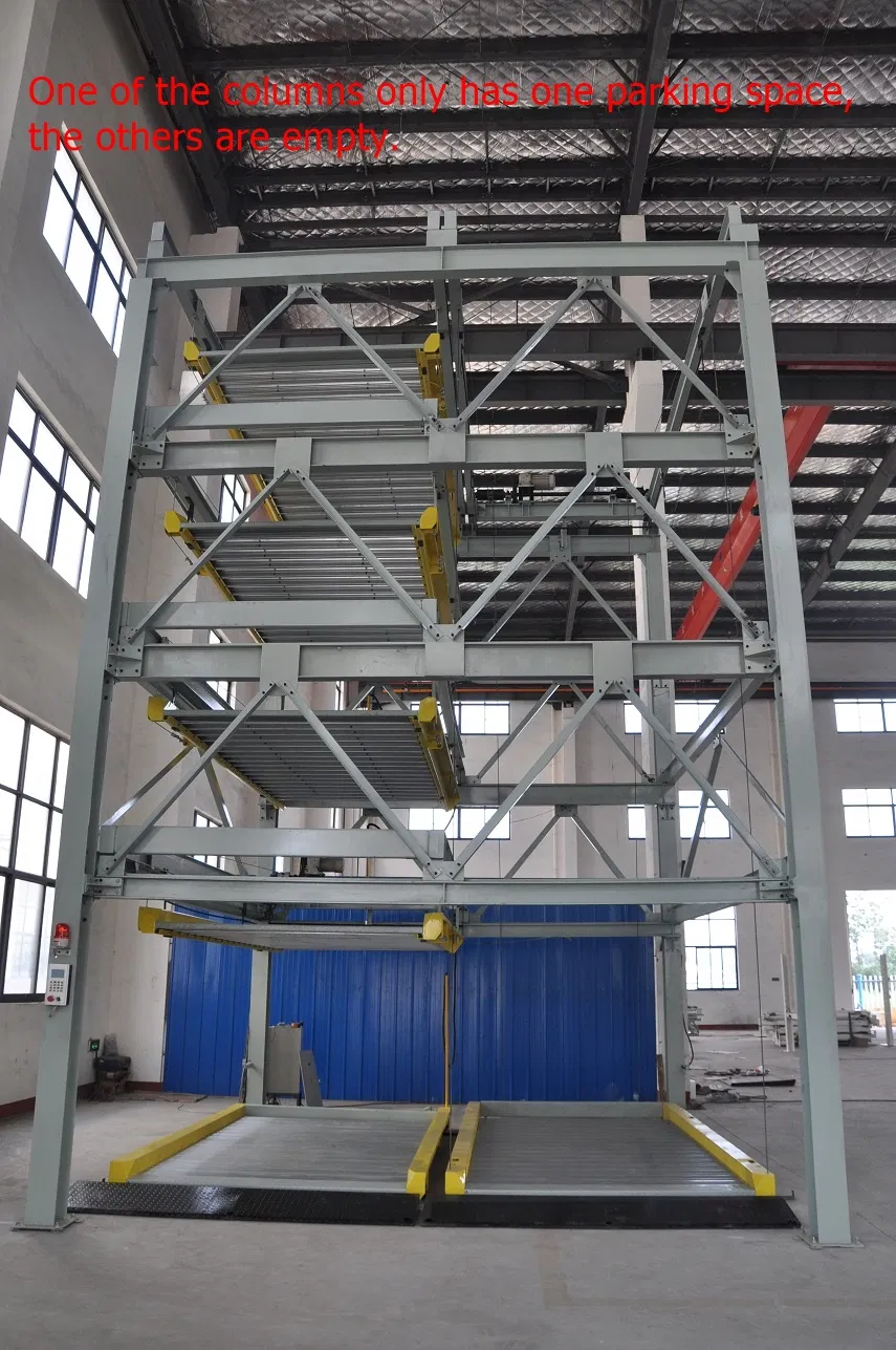 6 Floor Sedan SUV Smart Psh Puzzle Parking System