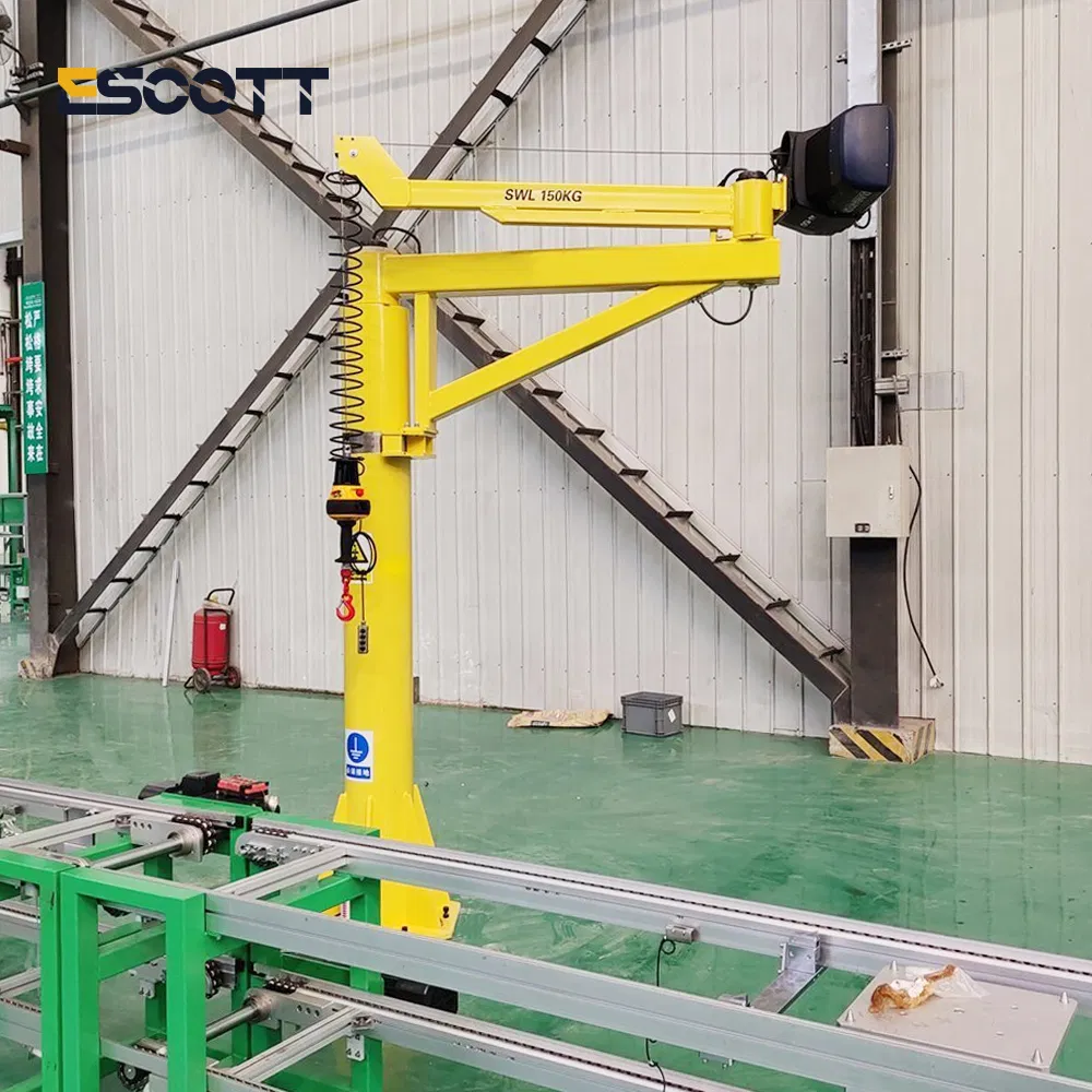 200kg Intelligent Hoist Folding Arm Jib Crane Robot Arm Material Lifting Equipment