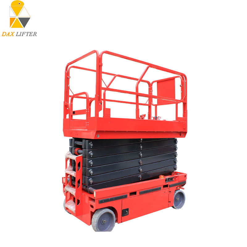 Hot Sell 14m Self-Propelled Simple Structure Hydraulic Scissor Lifting Equipment