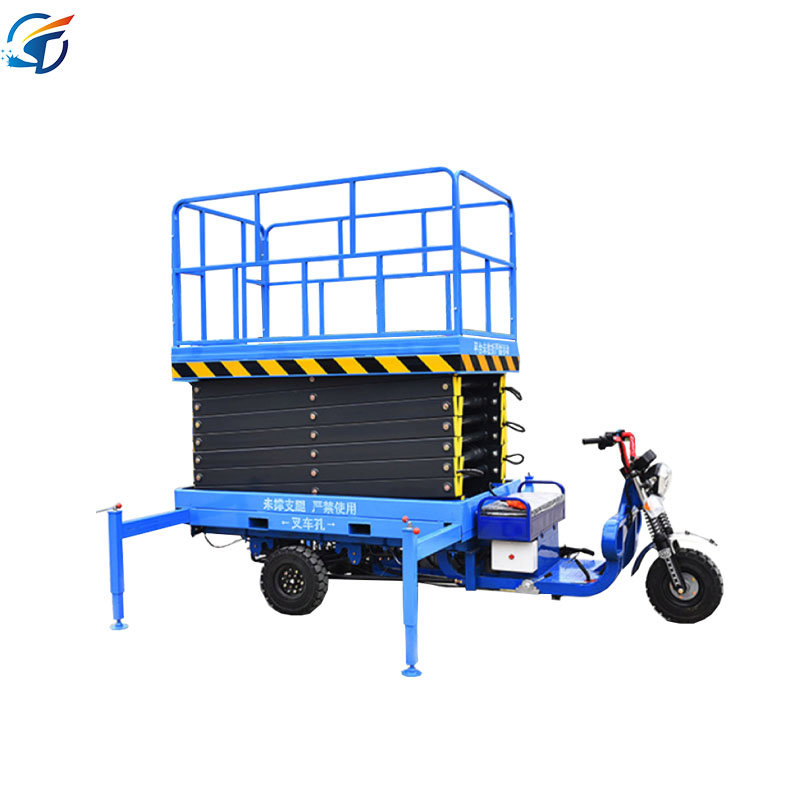 Electric Hydraulic Lifting Platform, Scissor Lift Maintenance Operation Aerial Work Platform