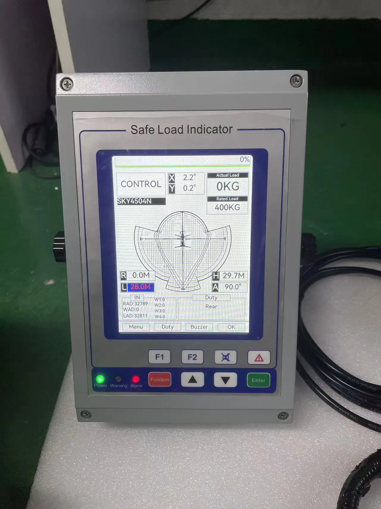 Aerial Work Platform Basket Weighing System