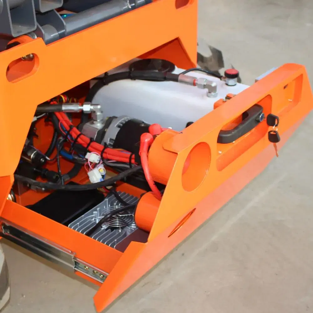 Self-Propelled Scissor Lift 8m 10m 11m 12m Electric Lift Platform Working Lifting Height 13.8m for Sale