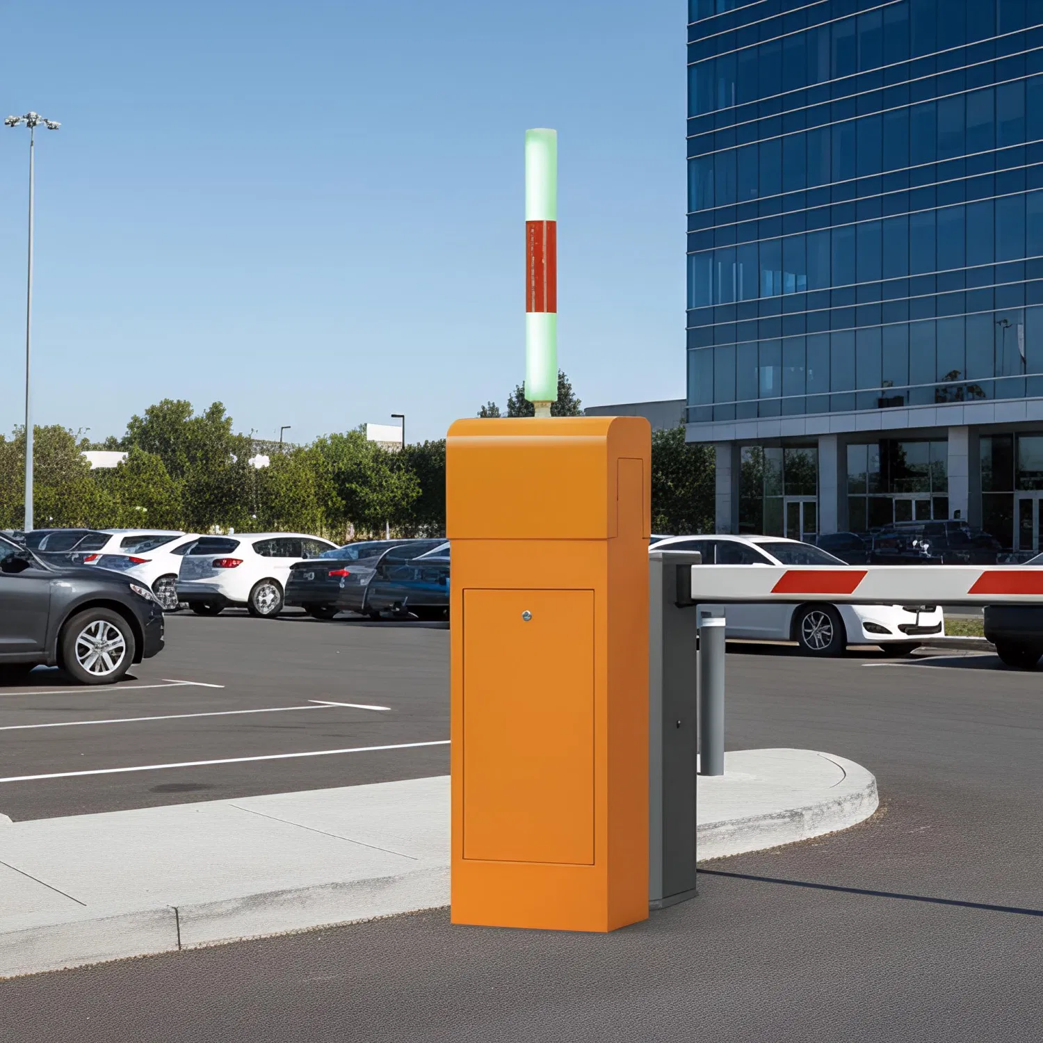 Reliable DC Brushless Boom Barrier for Secure Access Control