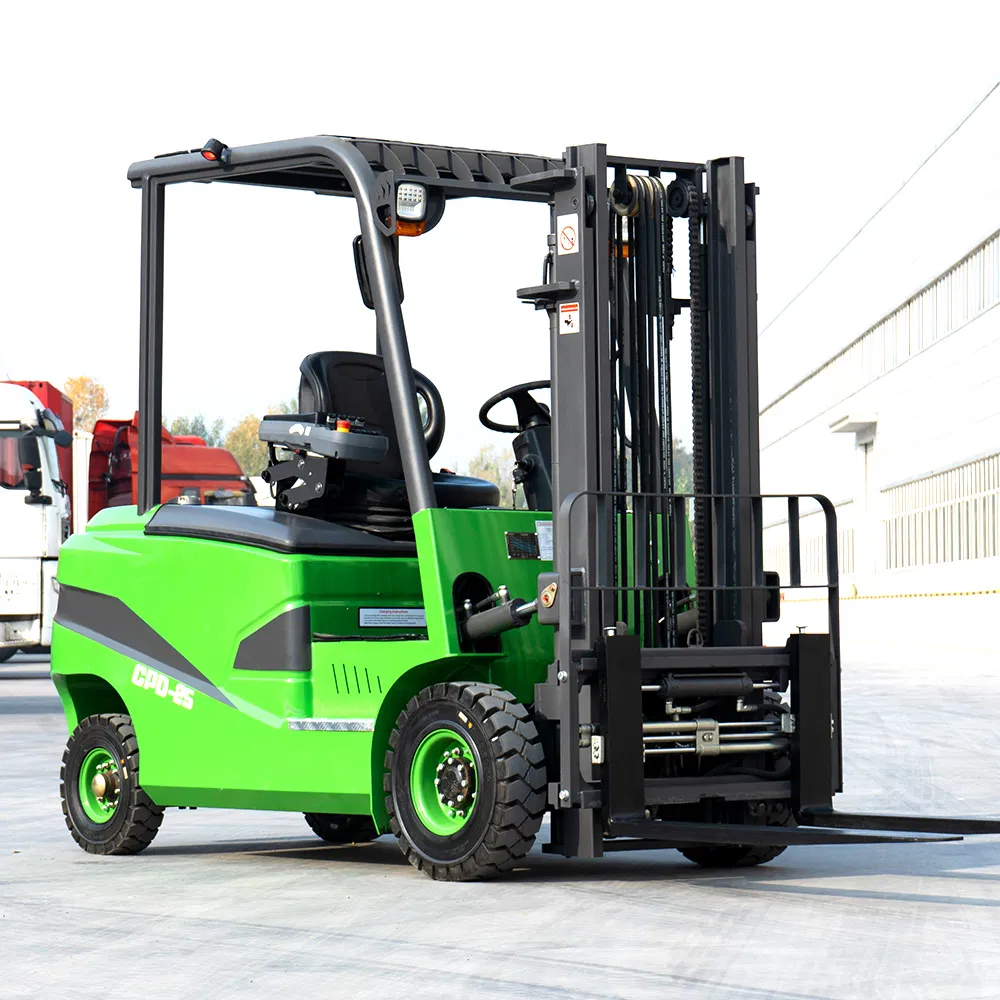 New Style All Terrain Electric Forklift 1t 1.5t 2t 2.5t 3ton Lifting Height 3m-6m Four Wheel Drive Pallet Truck Warehouse Construction Site