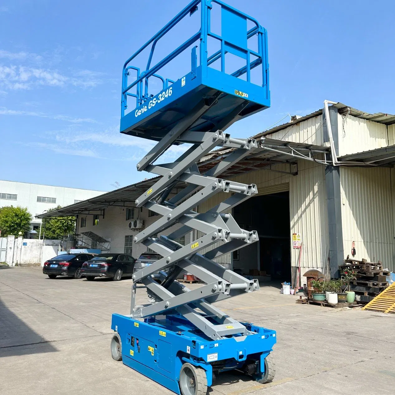 Intelligen Self-Propelled Hydraulic Scissor Lifting Equipment