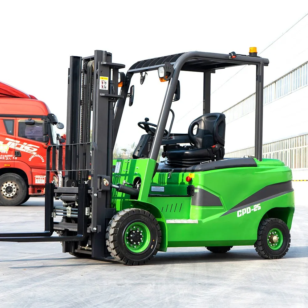 New Style All Terrain Electric Forklift 1t 1.5t 2t 2.5t 3ton Lifting Height 3m-6m Four Wheel Drive Pallet Truck Warehouse Construction Site