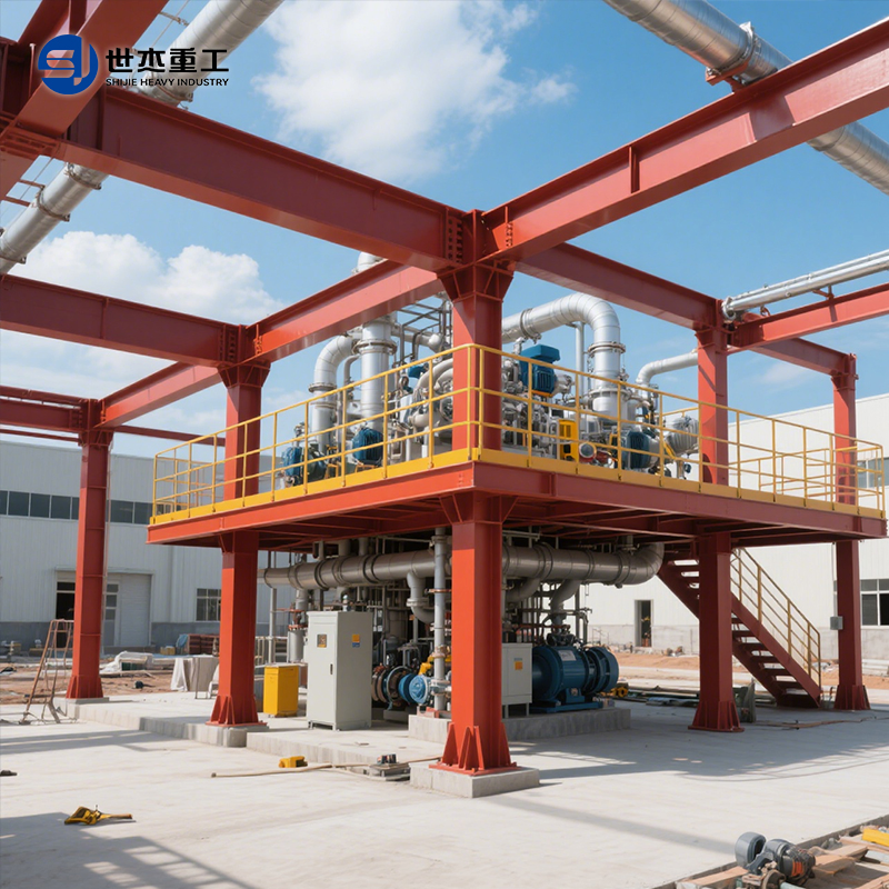 Maintenance System &amp; Prefab Modular Metal Mezzanine Platform Customizable Warehouse Steel Mezzanine Floor System Supplier
