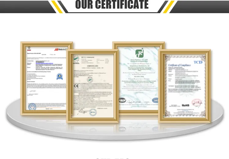 Aerial Work Platform Display 9