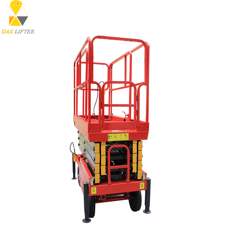 China Producer Hydraulic Power Safe Practical Manual Pushing Lifting Equipment