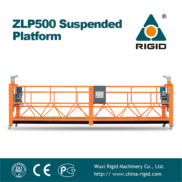 Chinese Factory Sell Zlp500 Construction Swing Stage Equipment
