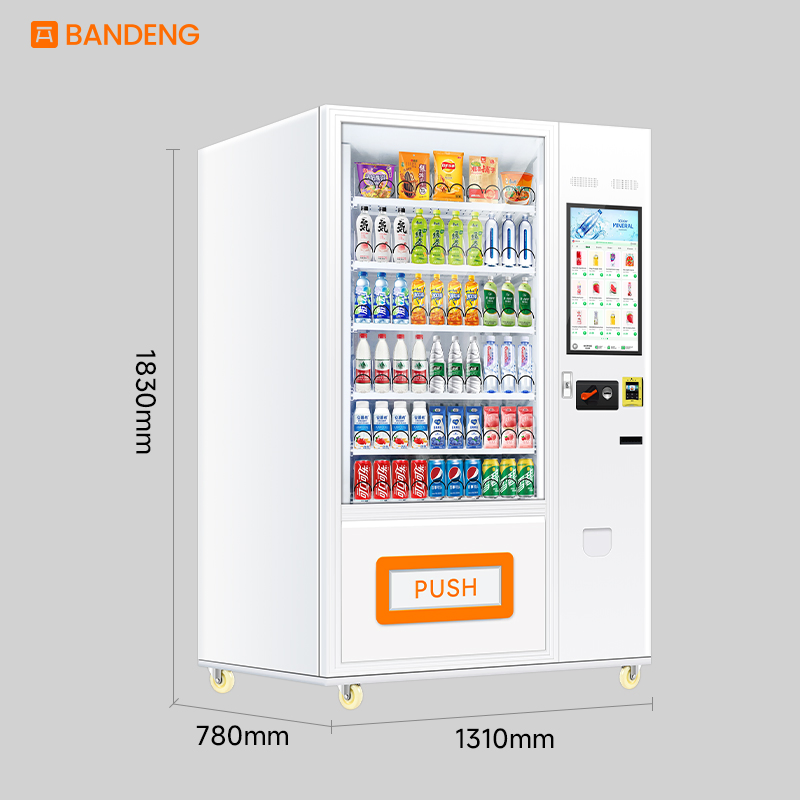 Premium Bandeng Vending Machine with Spacious Dimensions for Easy Access
