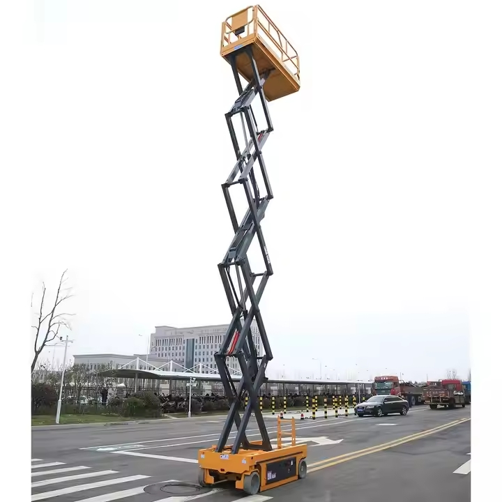High Quality Electric Scissor Lifts Xg1212HD 12m High Mobile Elevated Scissor Lifts Aerial Work Platform