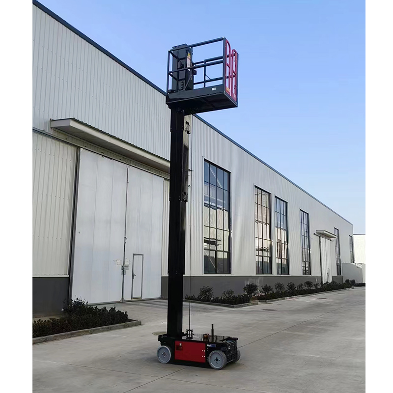 Mini Small Single Person Electric Mobile Scissor Man Lift Table Self-Propelled Hydraulic Lifting Platform Equipment for Aerial Work