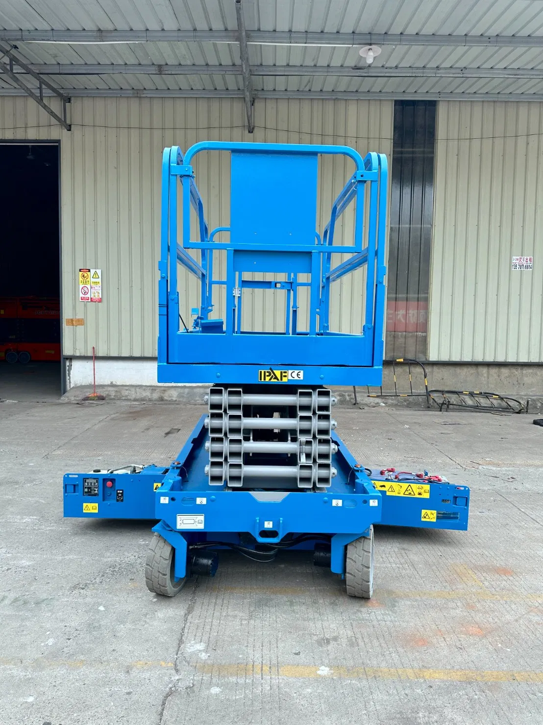 Intelligen Self-Propelled Hydraulic Scissor Lifting Equipment
