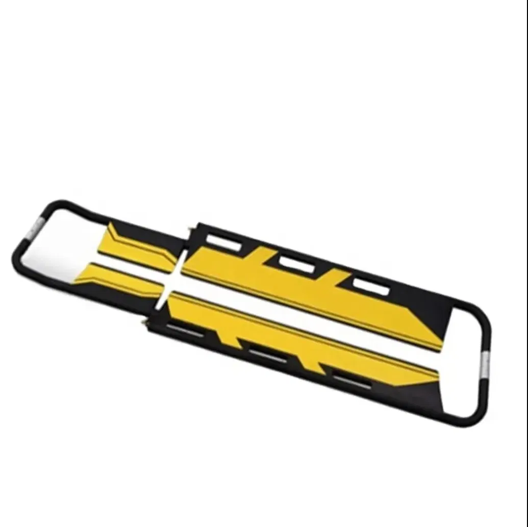 [Mdk-C1] Carbon Fiber Steel Standard Scoop Stretcher for Emergency Rescue Transfer Lifting Intensive Care Use as Hospital Equipment