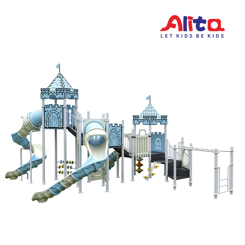 Kids Indoor Playground Equipment Alt-Tq25003 with Installation Guide and CAD