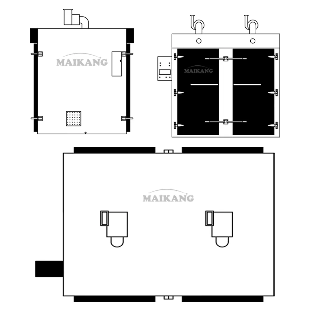Batch Pressure Steaming Chamber Steam Infusion Equipment for Seafood Rice Dishes Vegetables in Food Workshops Even Cooking Fast Keeps Flavor Food Processing