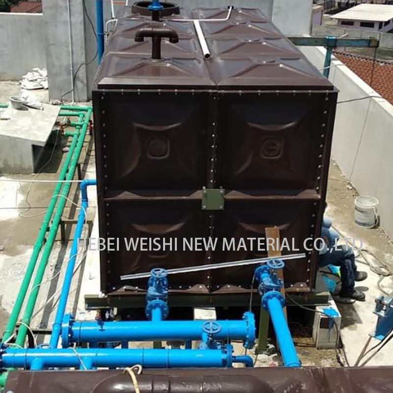 Fire Water Storage Equipment with Long Service Life and Easy Installation FRP Water Wank