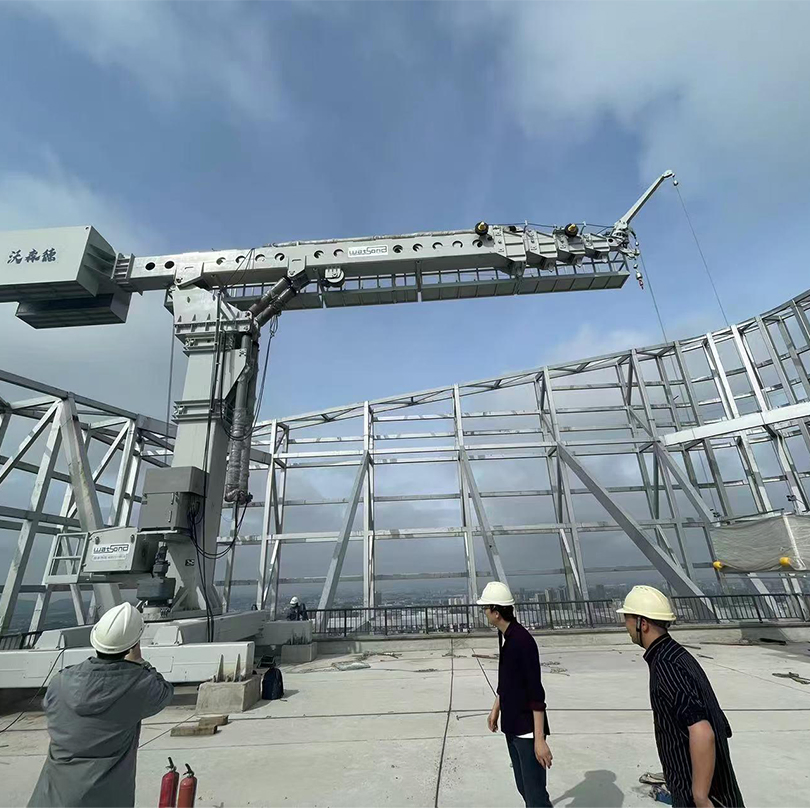 Reliable High Quality Facade Access Building Maintenance System with Gondola/Customized Bum