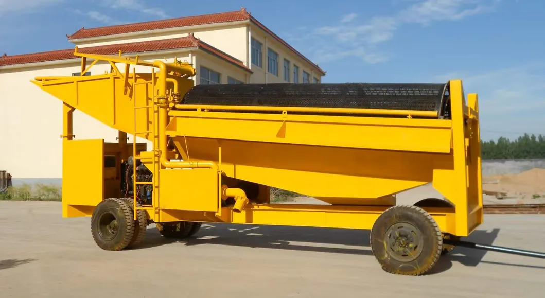 Gold mining equipment process
