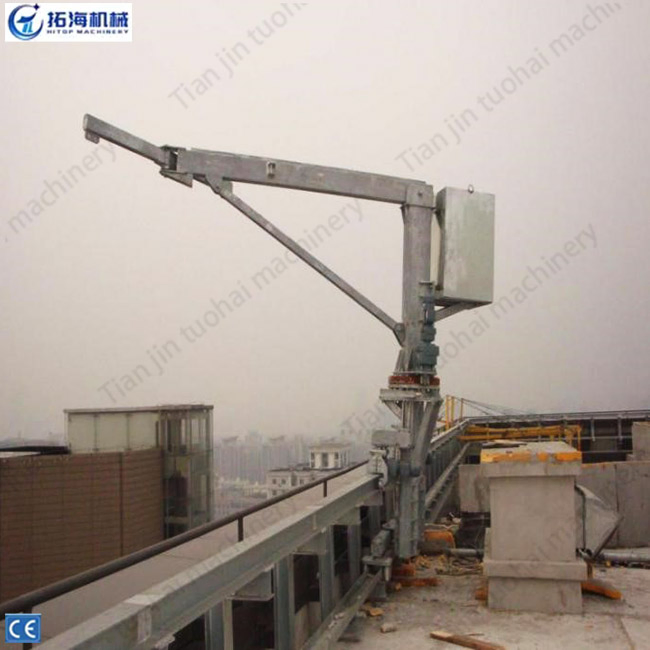 Mounted in Parapet Davit System Gondola Bmu Facade Cleaning System