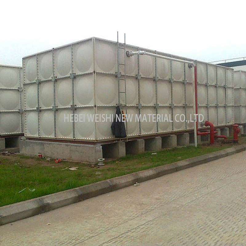 Fire Water Storage Equipment with Long Service Life and Easy Installation FRP Water Wank
