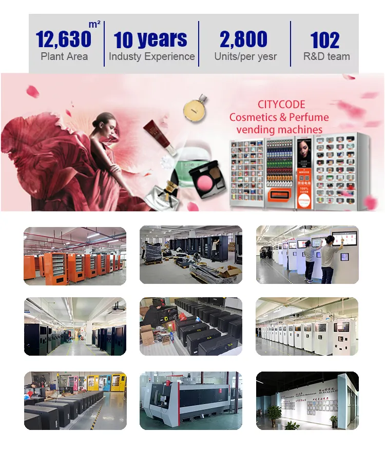 Perfume Vending Machine Model