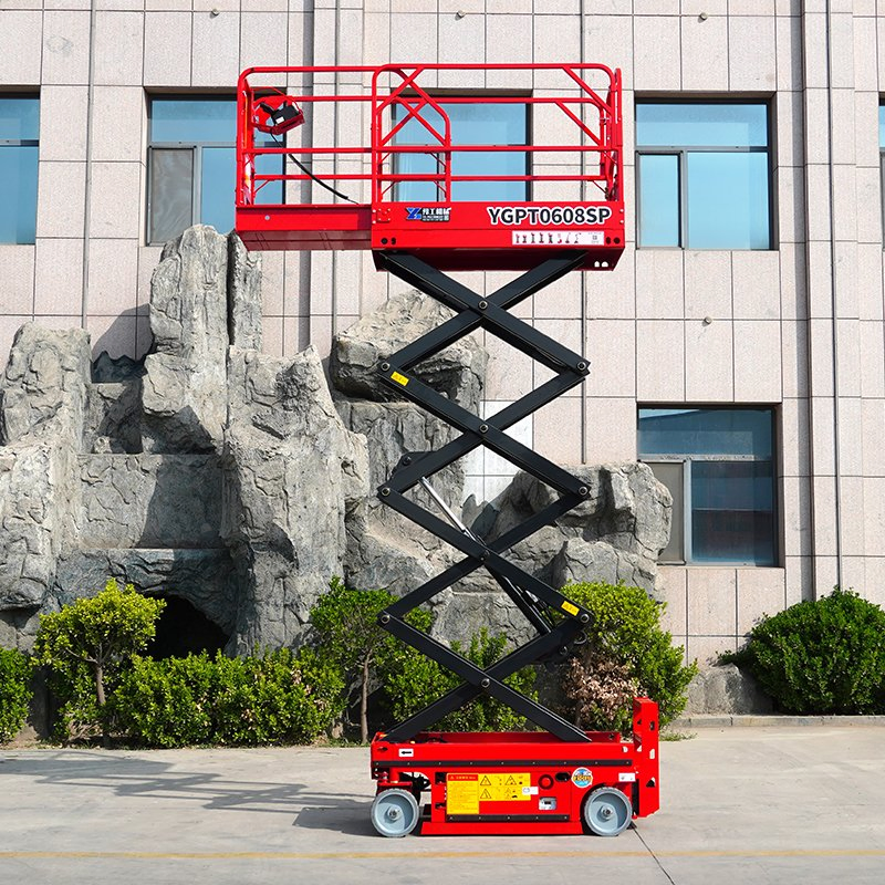 Heavy Duty Mobile Lifting Platform for Elevated Work and Material Handling