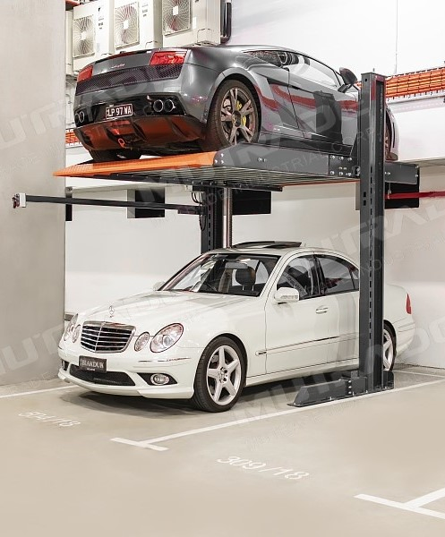 CE Vertical Multilevel Smart Parking Garage Solution for 2 Cars