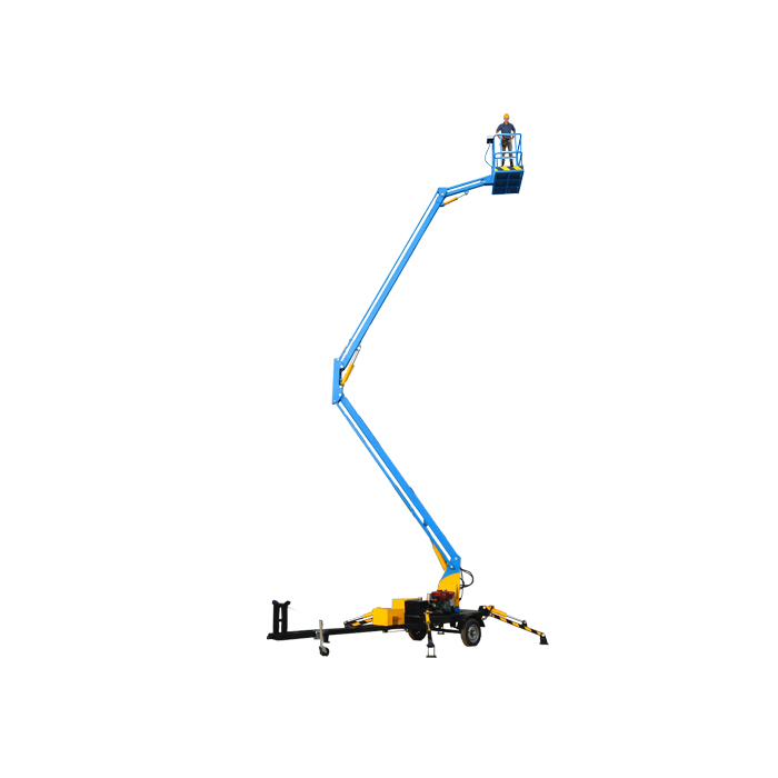 18m 20m 200kg Towed Hydraulic Articulating Boom Lift