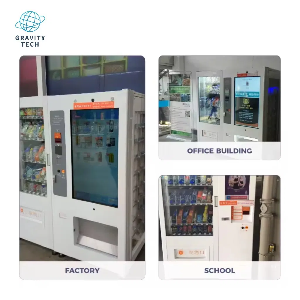 Smart Snack Vending Machine for School with Card Reader System