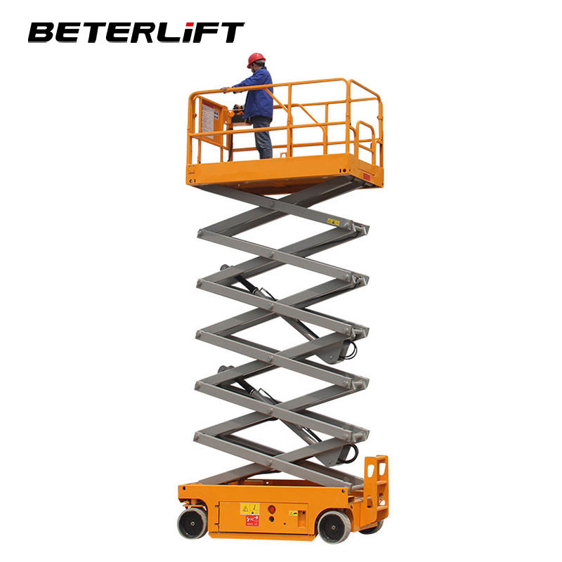 Custom Hydraulic Self Propelled Height Extend Size 0.9m Mobile Cargo Lifting Equipment