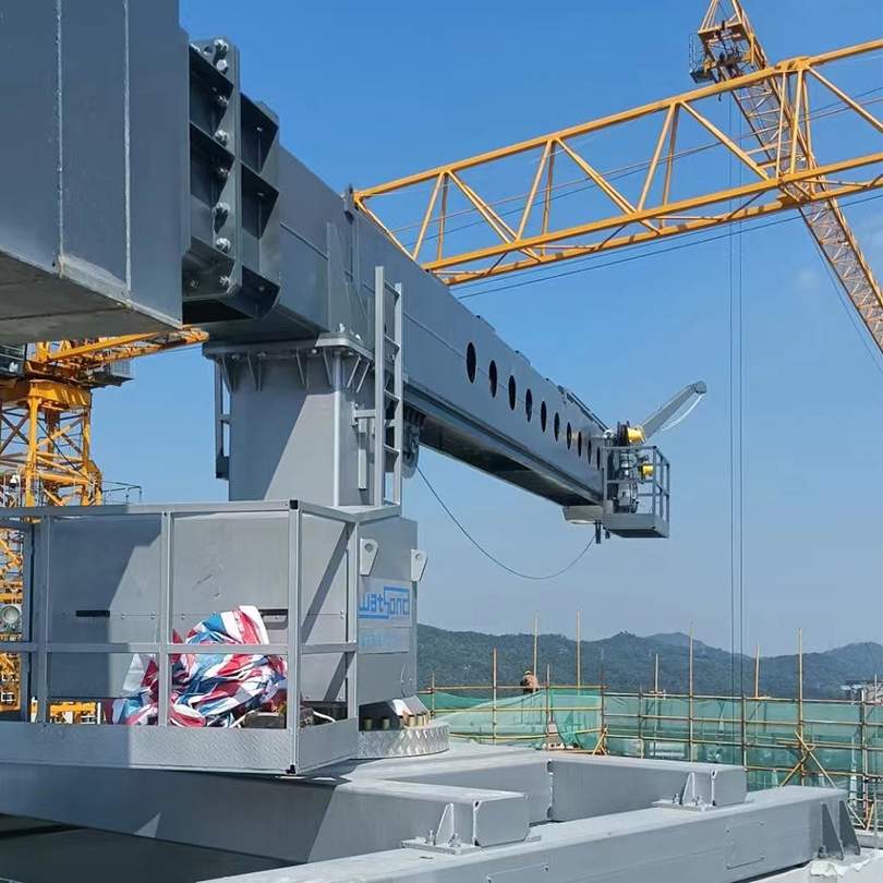 Telescopic Boom Type/Building Maintenance Equipment for Facade Glass Cleaning/Customized Bmu