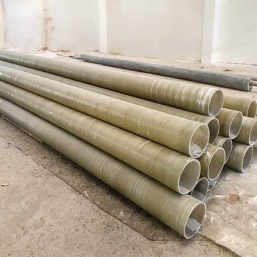 Filament Winding Equipment -Production of High-Strength FRP GRP Pole for Public Facility