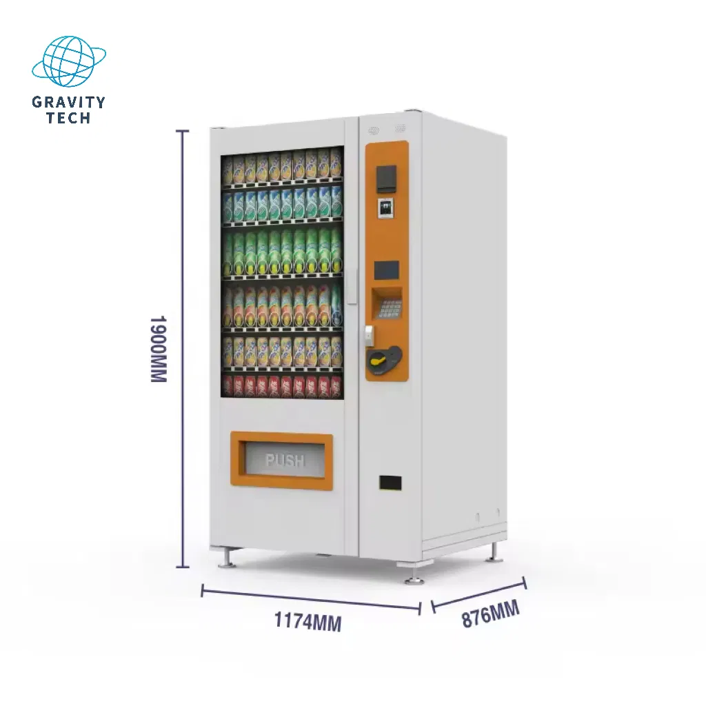 Smart Snack Vending Machine for School with Card Reader System